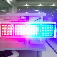 骧虎大功率太阳能爆闪灯 红蓝交通警示灯
