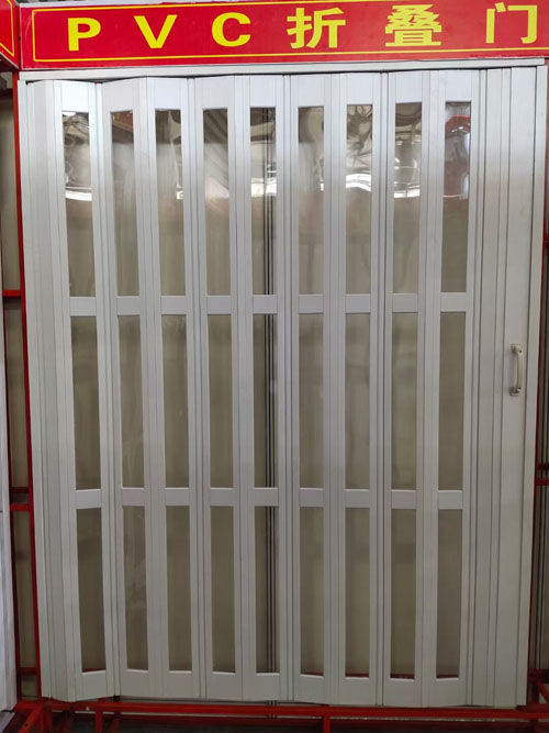 河北北创水晶折叠门，洗车行汽车装饰展厅水晶卷帘门河北厂家安装