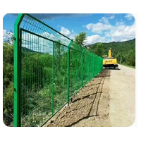 框架护栏公路安全防护栅栏厂区隔离围栏网扁铁边框铁路护栏网