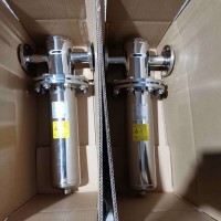 不锈钢氧气过滤器 不锈钢氮气过滤器 压缩空气粉尘精密过滤器